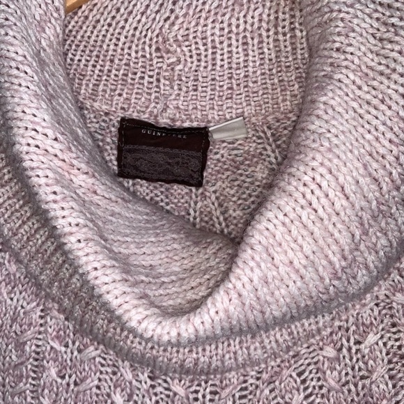 Anthropologie Guinevere Pink cowl neck sweater S - Picture 3 of 5